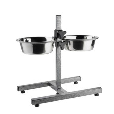 Hunter Dog Bar Basic with 2 Stainless steel Bowls